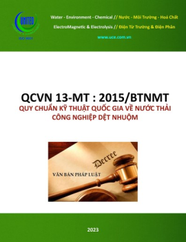QCVN-13-2015-BTNMT